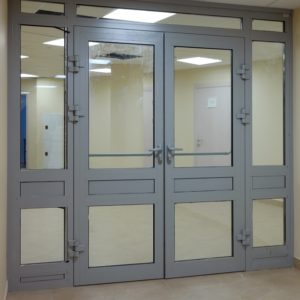 Противопожарная перегородка в тамбур / серия FRM5484