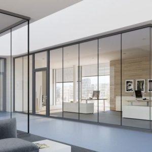 Противопожарная перегородка с одинарным стеклом / серия FRM5379